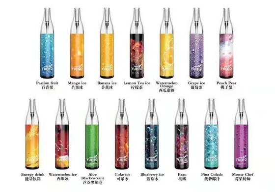 Vaina recargable Vape de Yuoto con la batería 650mAh que brilla la luz del LED