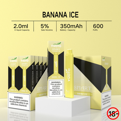Yuoto Smart 600 soplos Vape, pluma disponible de Vape Niza del gusto del ODM