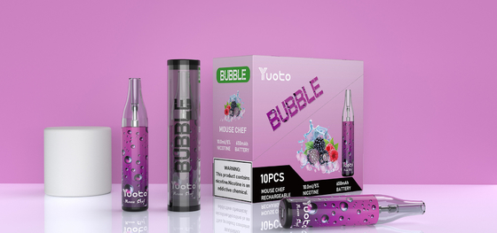 La fábrica original en vainas disponibles del vape del yuoto recargable de la burbuja 4000puffs 10ml 650mah de China Yuoto enreda bobinas