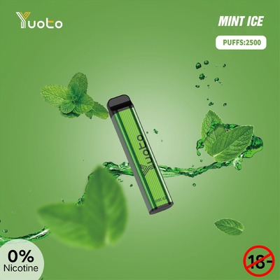 SS304 Yuoto XXL 2500 sopla batería disponible de Vape 1650mAh para relaja la barra del soplo