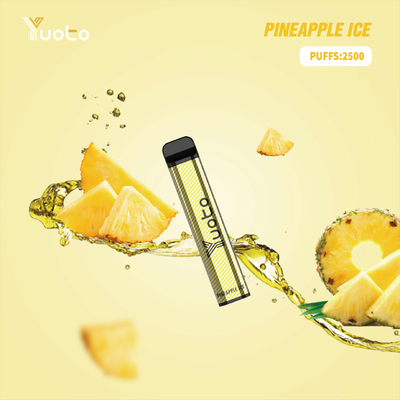 Vaina original del vape de la fábrica de la forma del eliquid del xxl 2500puffs 1200mah 7ml de Yuoto del yuoto del yuotovape disponible cuadrado del vape en China
