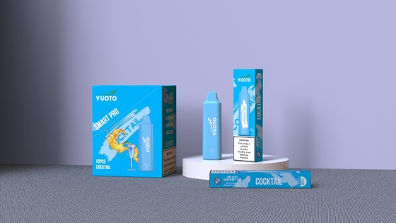 E-jugo disponible Capaticy de Ecig 3.7V 5.0ml del favorable 1500 soplo elegante de Yuoto