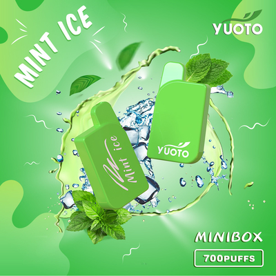 Yuoto Mini Box 700 soplos 15 condimenta 2,3 ml Juice Capacity You Deserve It acuña la marca Mongo Ice de Maskking del hielo