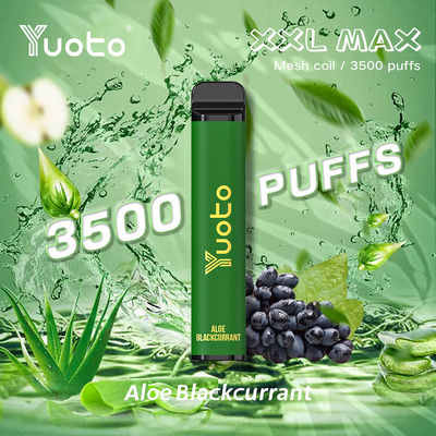Yuoto Vapor desechable XXL MAX 3500 Puffs Dispositivo 45 sabores
