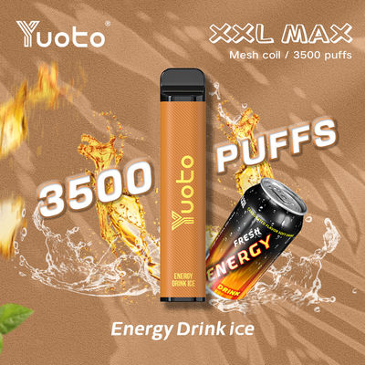 Yuoto Vapor desechable XXL MAX 3500 Puffs Dispositivo de sabores