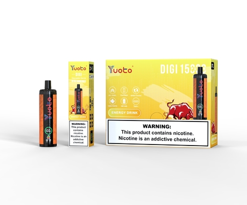 Yuoto DIGI 15000 Puffs Daul Mesh bobina de vapor ajustable flujo de aire