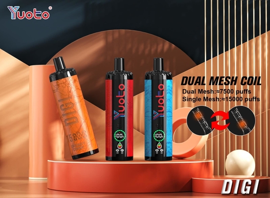 El flujo de aire ajustable YUOTO Una pluma desechable con 23 sabores