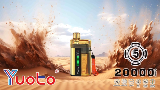 Mejora tu experiencia de vapeo con yuoto 5000 soplas de vape 850mAh Batería de capacidad y flujo de aire ajustable
