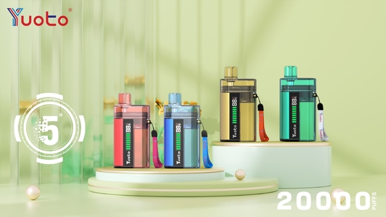 Mejora tu experiencia de vapeo con el vapeador desechable YUOTO, batería de 850mAh y bobina DualMesh