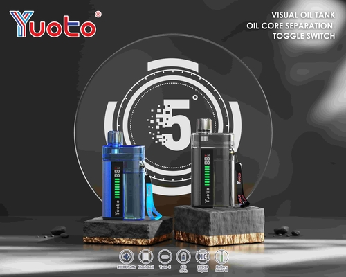 Vape de barniz al horno con flujo de aire ajustable y 0% de concentración de nicotina