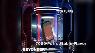 Yuoto Beyonder 7000 Puffs Bobina de malla de sabor estable